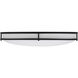 EnviroLite LED 32.3 inch Matte Black Flush Mount Ceiling Light